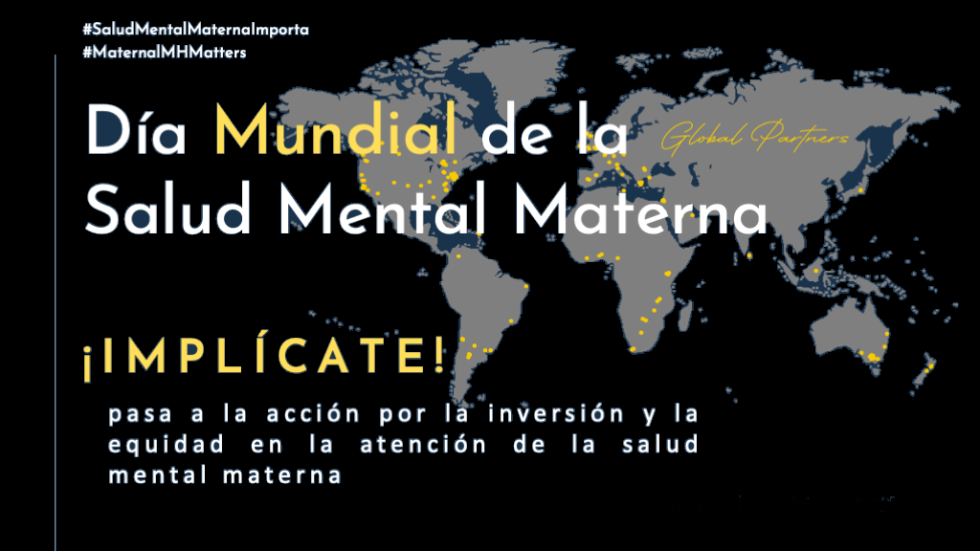 La salud mental materna importa Día Mundial de la Salud Mental Materna